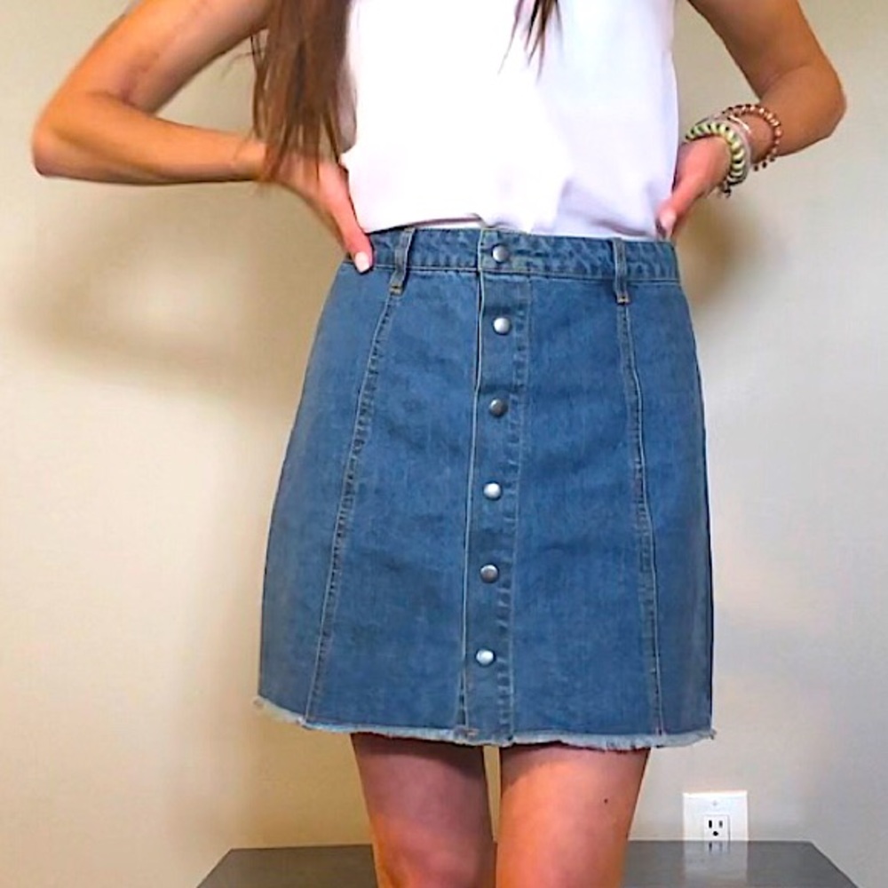 Denim Skirt